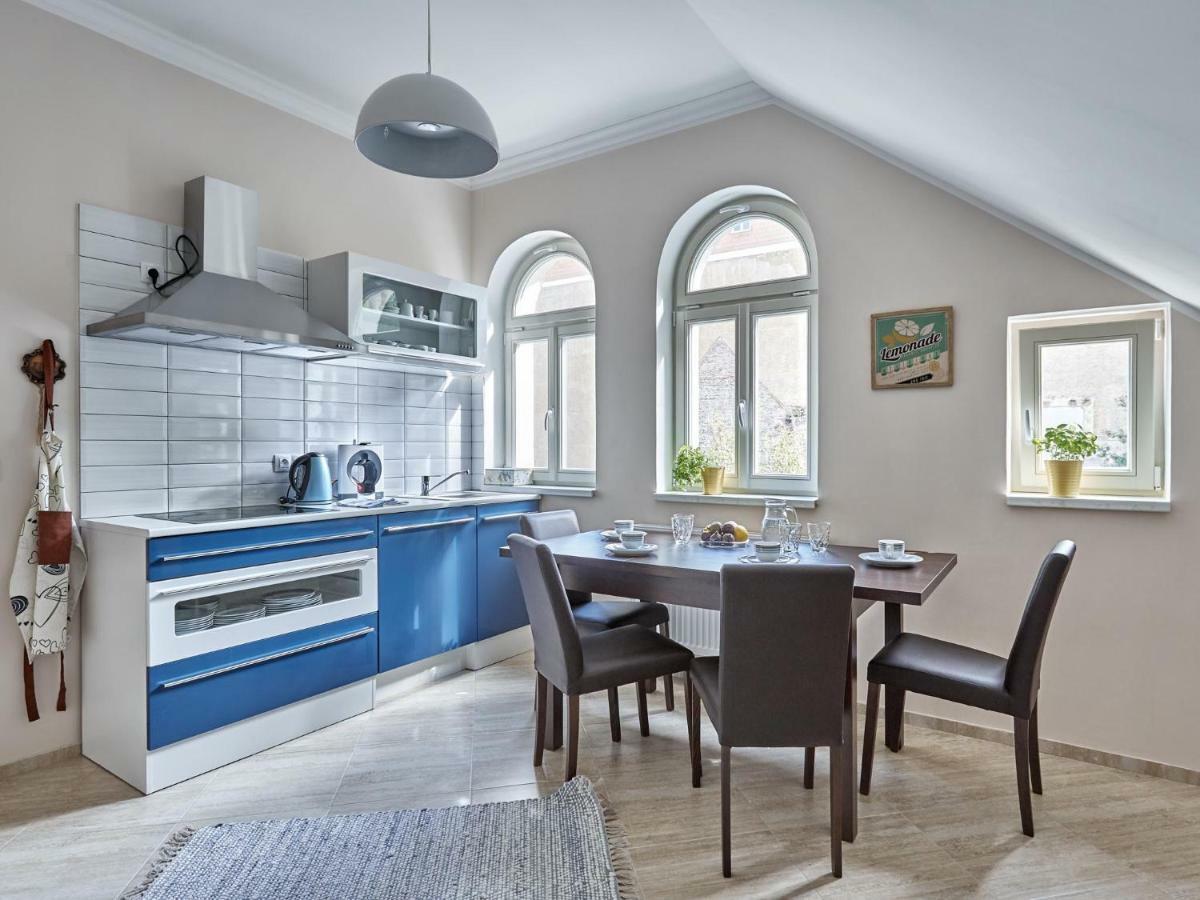 Apartman Villa Eiche Mariánské Lázně Exteriör bild